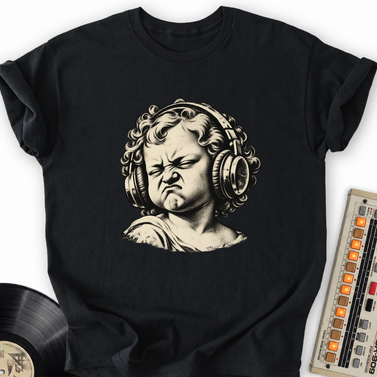 cherub bass face black