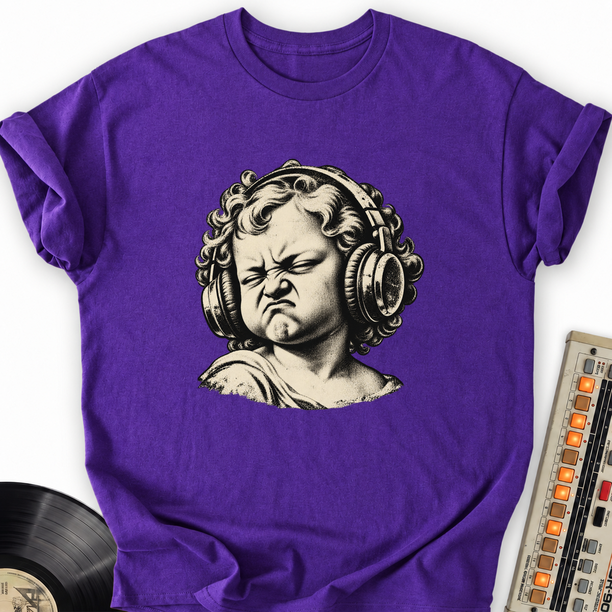 cherub bass face purple
