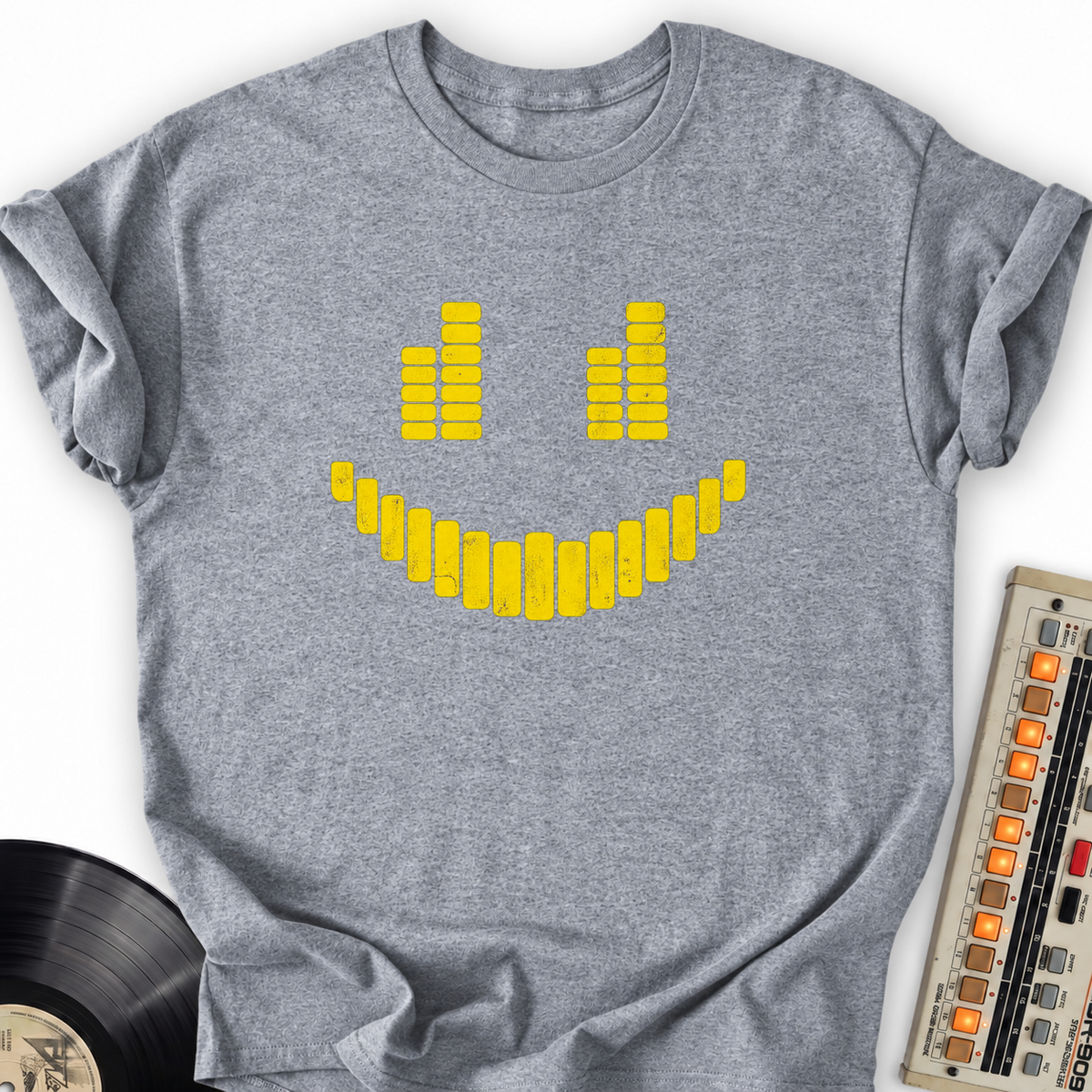 equalizer smile gray