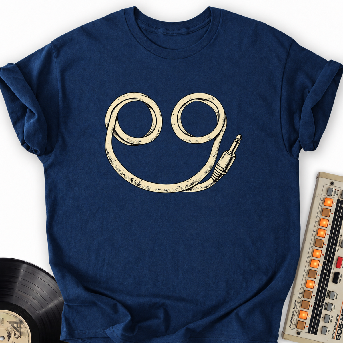 audio cable smile navy