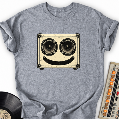 speaker smile gray