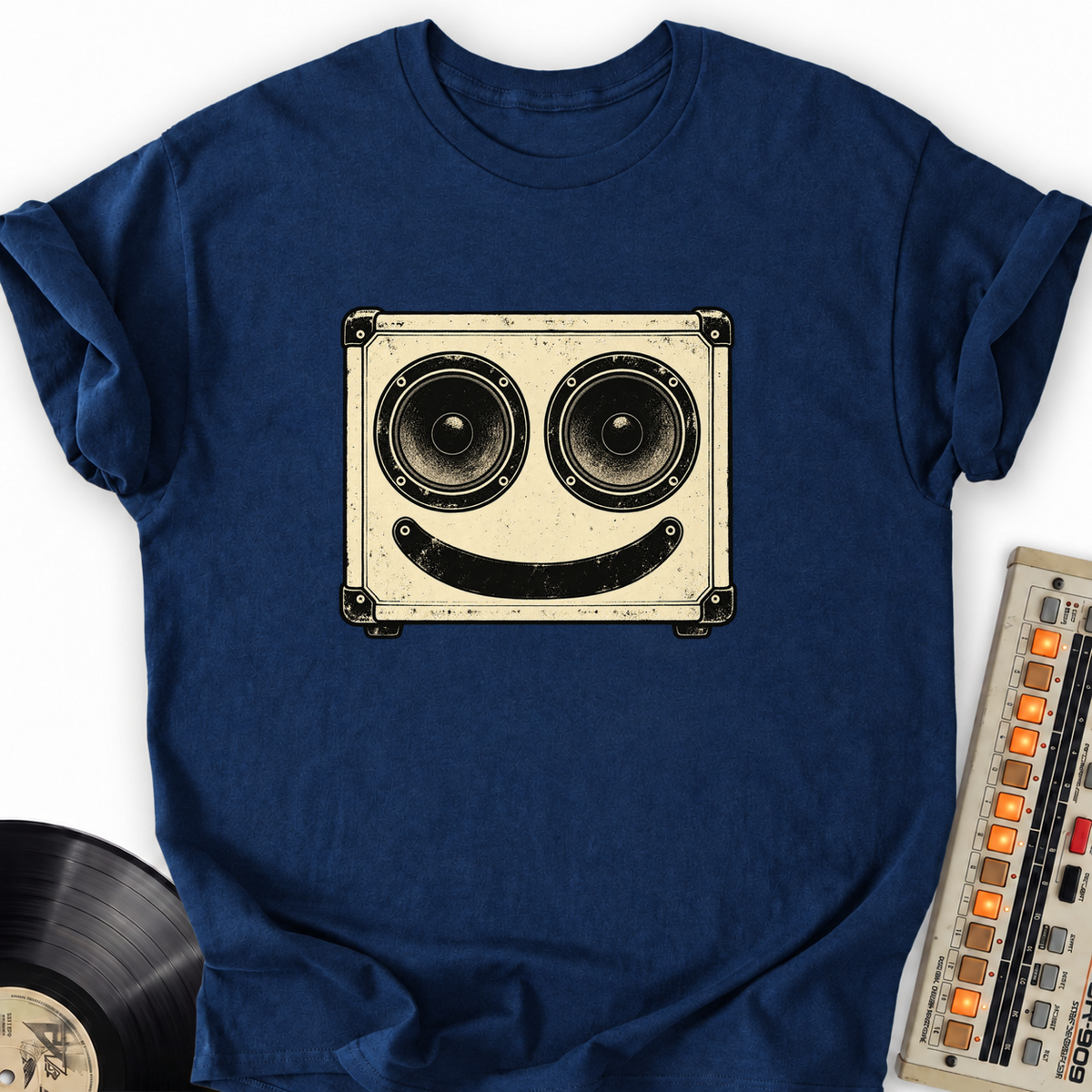 speaker smile navy