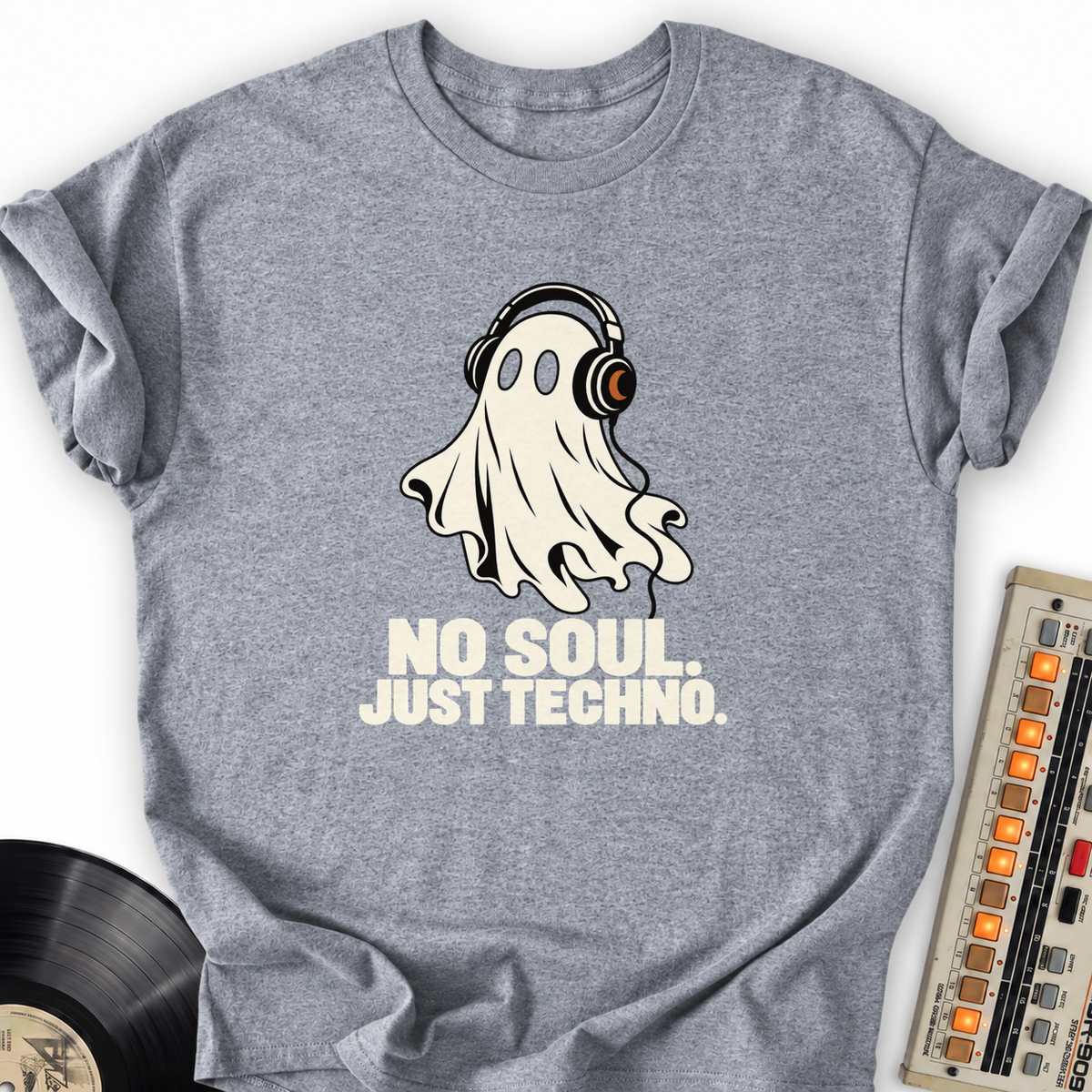 no soul just techno gray