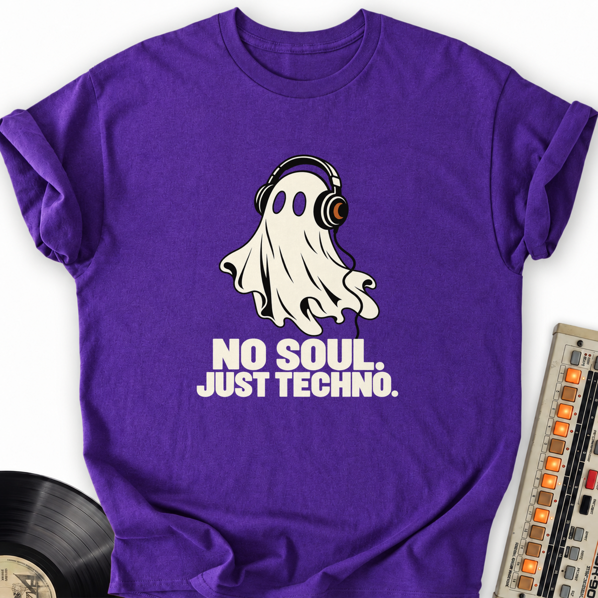 no soul just techno purple