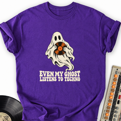 even my ghost listens to techno purple