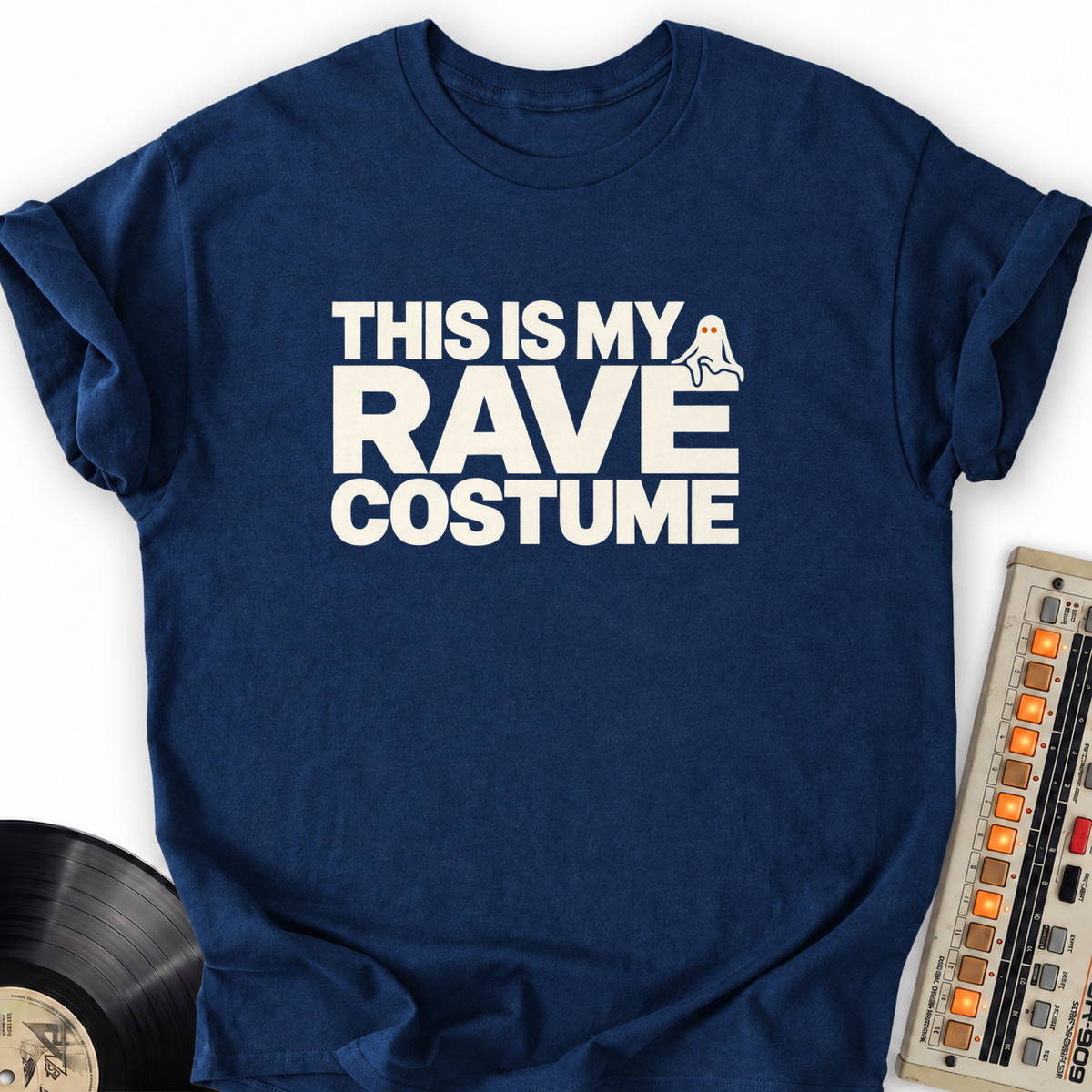 this is my rave costume navy