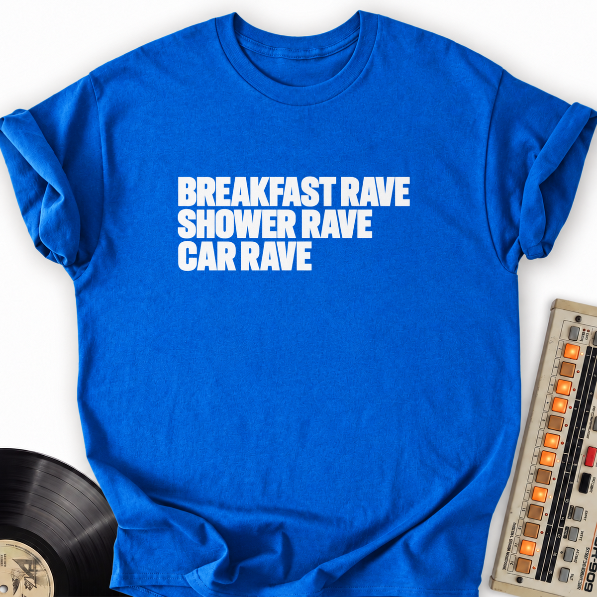 breakfast shower car rave royal