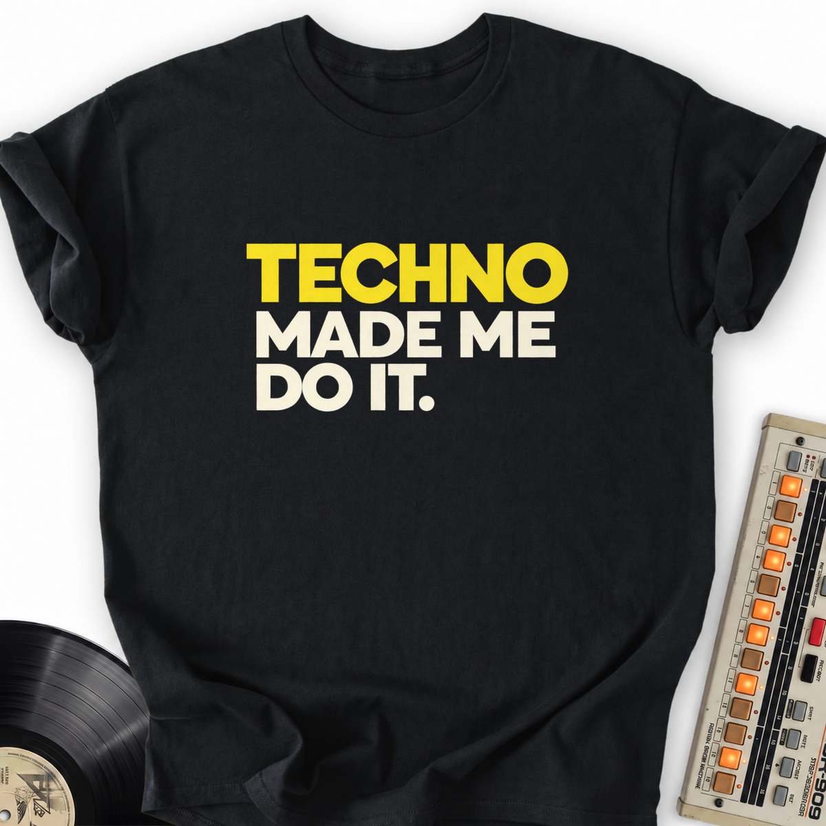 techno made me do it black