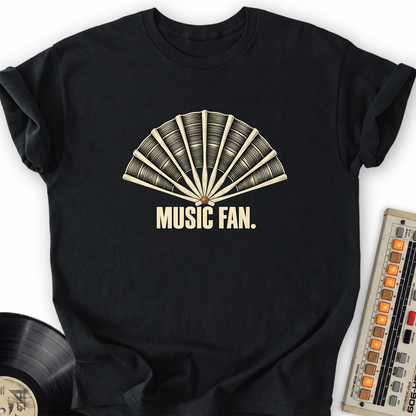 music fan black