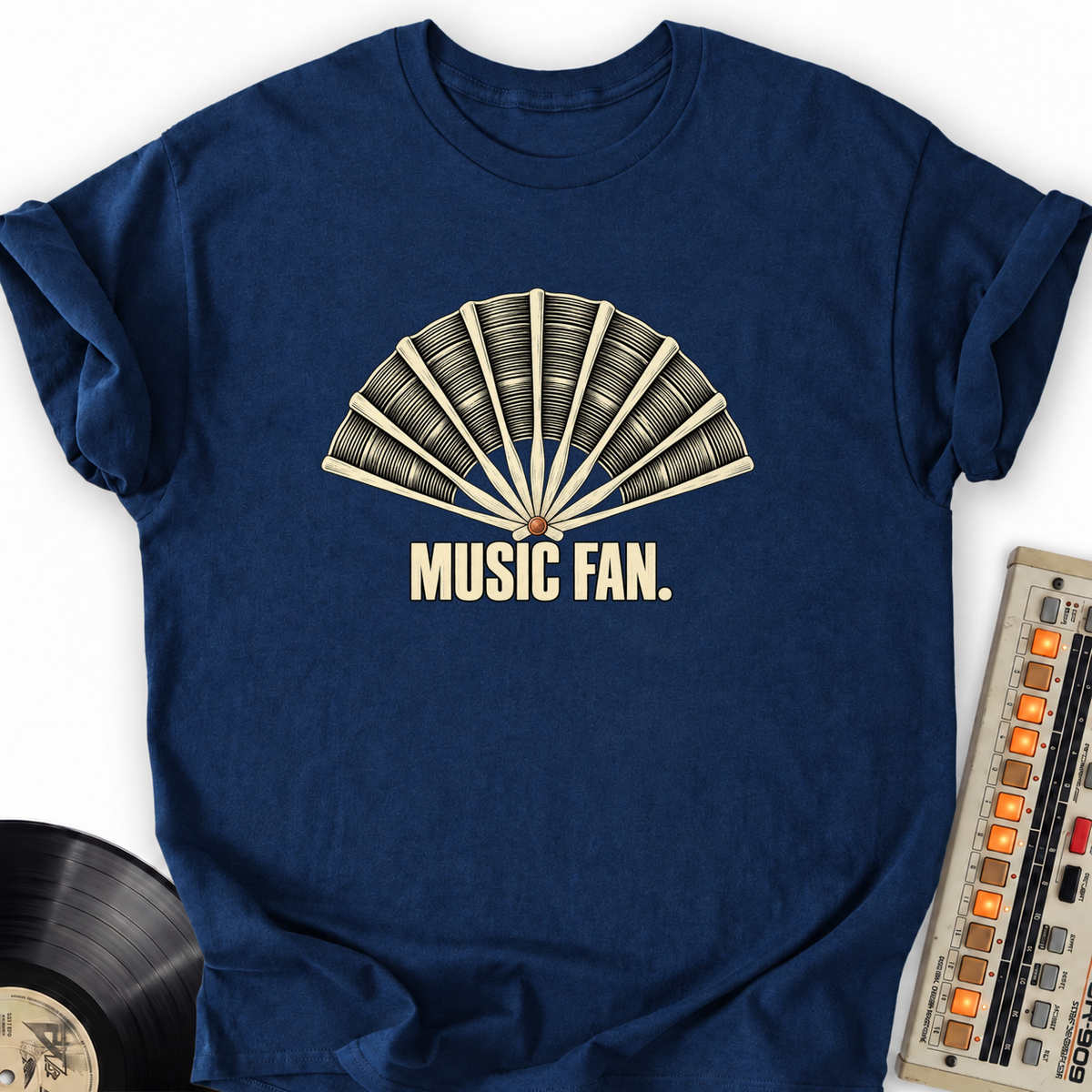 music fan navy