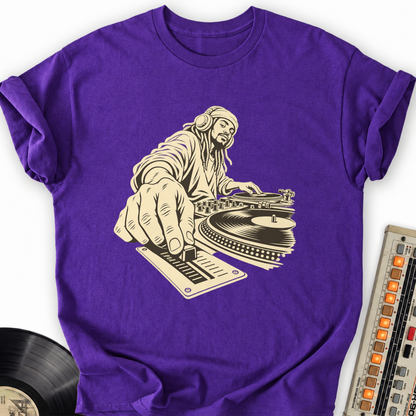 dj perspective purple