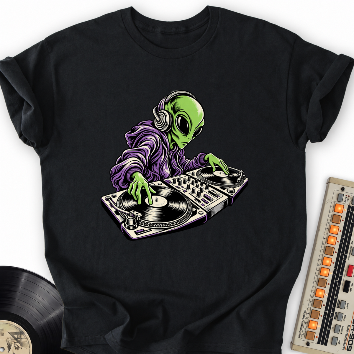 alien dj black