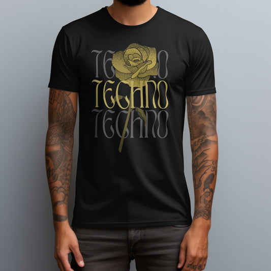Techno Rose T-shirt