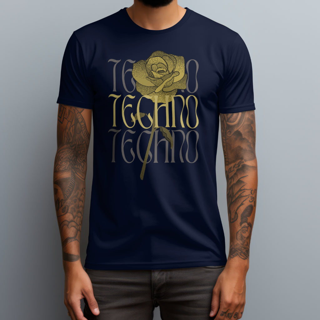 Techno Rose T-shirt