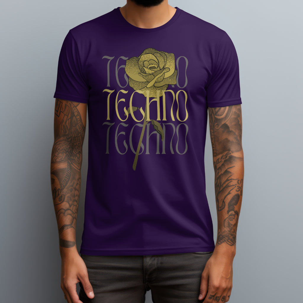 Techno Rose T-shirt