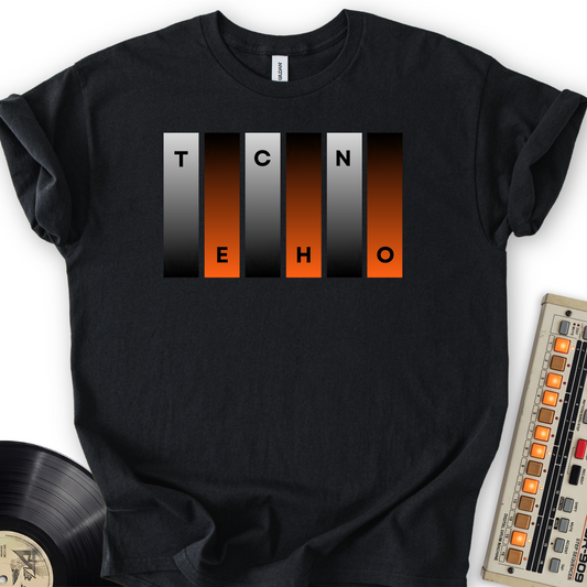 TCN EHO T-Shirt – Black flat lay